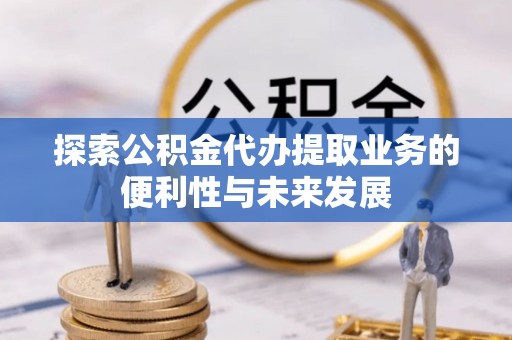 卑南探索公积金代办提取业务的便利性与未来发展