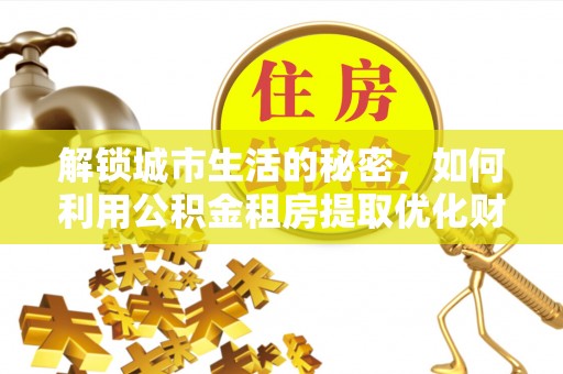 卑南解锁城市生活的秘密，如何利用公积金租房提取优化财务规划