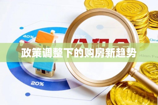 卑南政策调整下的购房新趋势