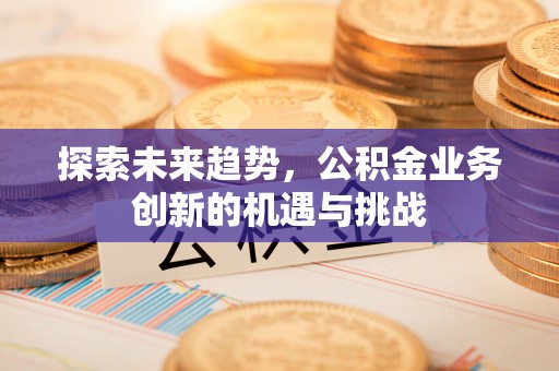 卑南探索未来趋势，公积金业务创新的机遇与挑战