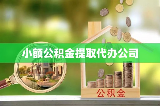 卑南小额公积金提取代办公司
