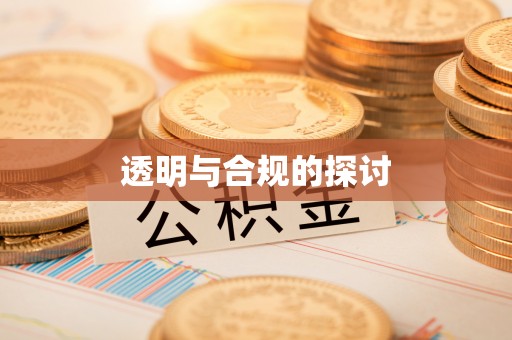 卑南透明与合规的探讨