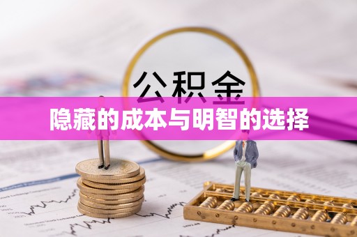 卑南隐藏的成本与明智的选择
