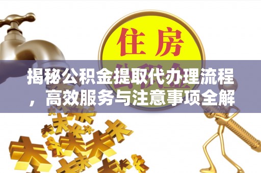 卑南揭秘公积金提取代办理流程，高效服务与注意事项全解析