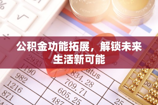 卑南公积金功能拓展，解锁未来生活新可能