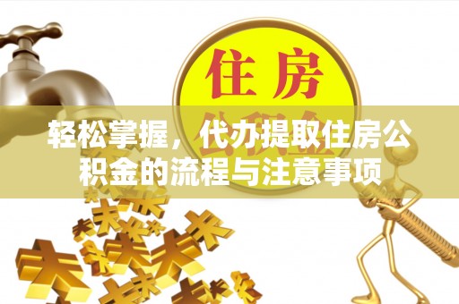 卑南轻松掌握，代办提取住房公积金的流程与注意事项