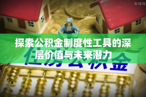 卑南探索公积金制度性工具的深层价值与未来潜力