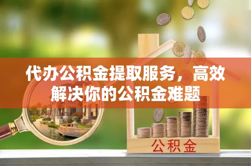 卑南代办公积金提取服务，高效解决你的公积金难题
