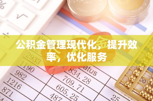 卑南公积金管理现代化，提升效率，优化服务