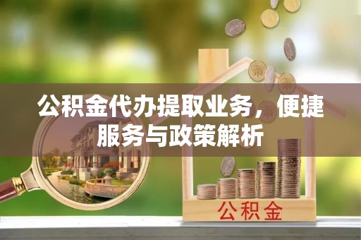 卑南公积金代办提取业务，便捷服务与政策解析
