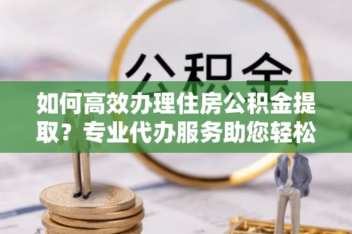 卑南如何高效办理住房公积金提取？专业代办服务助您轻松解决难题