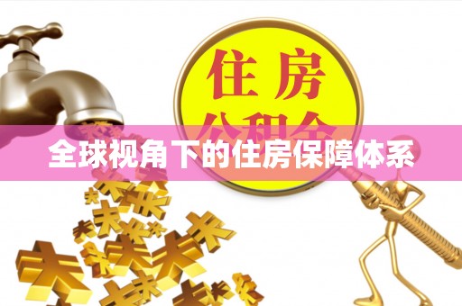 卑南全球视角下的住房保障体系