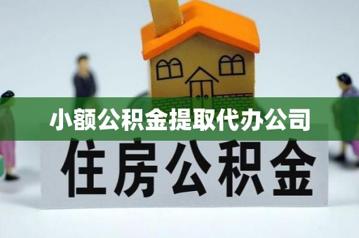 卑南小额公积金提取代办公司